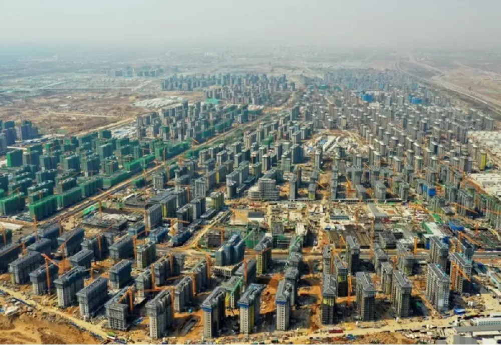 法媒：中国在距北京100多公里的雄安新区建大型火车站