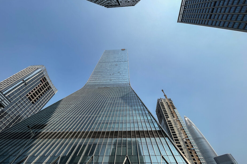 恒大在深圳的办公楼，这家企业曾主导中国房地产市场。